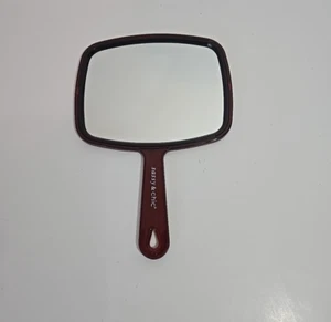 Vintage Sassy & Chic braun Kunststoff Handspiegel quadratisch - Bild 1 von 4