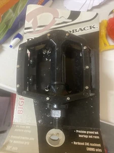 DIAMONDBACK 2007 Bigfoot Powder Coated BMX Pedals Black Reflectors Old Skool NEW - Picture 1 of 3