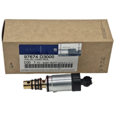 Válvula de control del compresor de aire acondicionado 97674D3000 apta para Hyundai Kia Sportage 2016-20 Foto 1 de 4