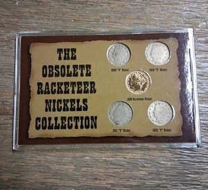 Old West The Obsolete Racketeer Nickels Sammlung - Bild 1 von 3