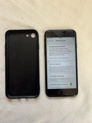 Apple iPhone 7 128GB Schwarz ohne Simlock - Bild 1 von 4