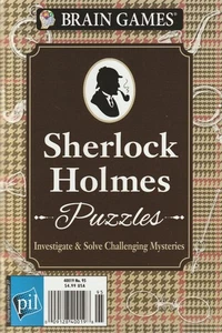 Brain Games: Sherlock Holmes Puzzles Booklet (September 2020) Paperback - Picture 1 of 2