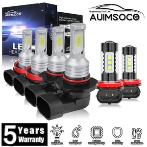For Nissan Murano 2009-2014 Combo 6x LED Headlight Kit Bulbs Hi/Lo Fog Beam 60W - Picture 1 of 19