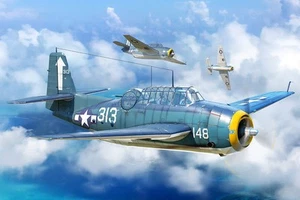 Hobby Boss 87274 TBM-3 AVENGER 1:72 Kit di modellismo - Picture 1 of 12