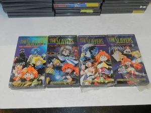 The Slayers “Next” Series Complete Lot 1-4 VHS 1996 - TESTED MINT w/ Shrinkwrap - Bild 1 von 3