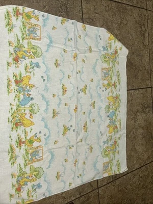 Cobertor vintage para berço Muppets Sesame Street - Imagem 1 de 4