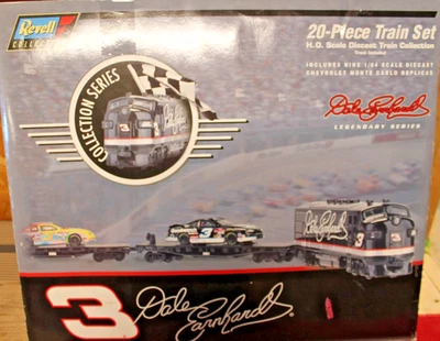 Revell Dale Earnhardt #3 20 Piece Train Set Legendary Series NASCAR Diecast - Image 1 of 4