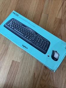 Logitech MK335 Wireless Keyboard And Mouse Combo Black 920-008478(A3) - Picture 1 of 2