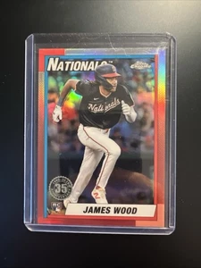 James Wood RC 35th anniversary Topps Chrome - Bild 1 von 2