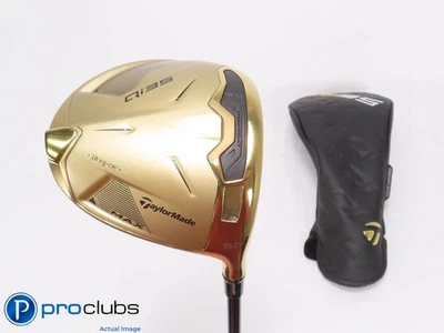 Excellent! TaylorMade Qi35 MAX Designer Series Gold 9* Driver w/ HC - Reg 462636 - Image 1 of 4