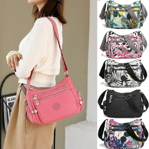 Fashion Women's Canvas Mommy Large Capacity Crossbody Nylon Casual Shoulder Bags - Picture 1 of 34