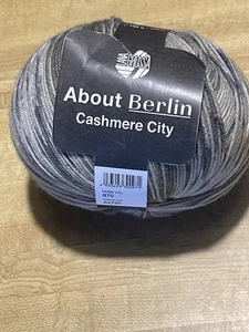 Lana Grossa About Berlin Cashmere City Sock Yarn 870 - Picture 1 of 3