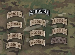 SEAL SP OPS AFSOC TACP COMBAT CONTROL burdock TAB: Theater Stationed Year 2009 - Picture 1 of 1