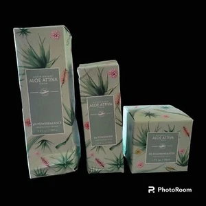 NEW ALOE ATTIVA ITALIA 3 PIECE SET Natur Unique Italian Skincare - Picture 1 of 8