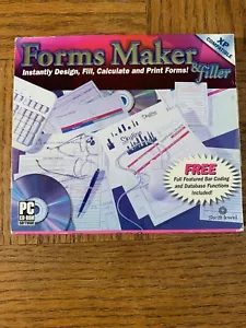 Forms Maker And Filler Computer Software - Picture 1 of 4