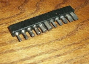 DEWALT UNBRANDED SCREWDRIVER TIP SET 6 HEX AND 5 FLAT 11 PIECE SET - Picture 1 of 2