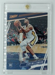 2019-20 Panini Chronicles Prestige Bronze Zion Williamson Rookie RC #60