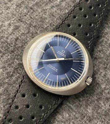 Omega Dynamic Automatic Geneve Herren Cal. 565 Original blaues Zifferblatt - Bild 1 von 4
