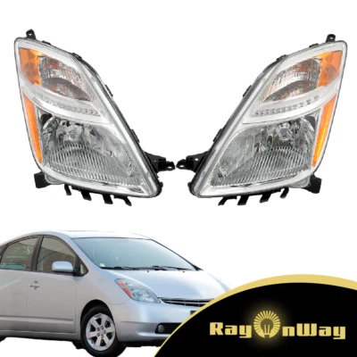 For 2006 2007 2008 2009 Toyota Prius Right&Left Side Headlight Headlamp Assembly Foto 1 de 4