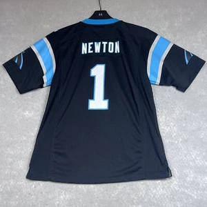 Nike On Field Carolina Panthers Cam Newton Jersey # 1 Boys Youth Large 14-16 NFL - Picture 1 of 12