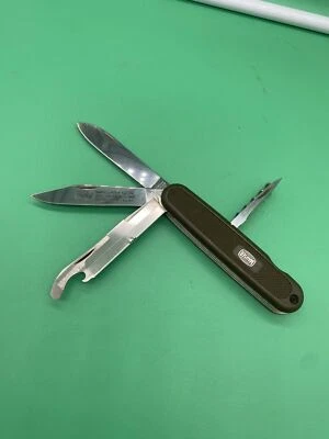 Navaja Suiza VICTORINOX Suiza Modelo Mauser 3 Hojas Inoxidable Rara BONITA Foto 1 de 4