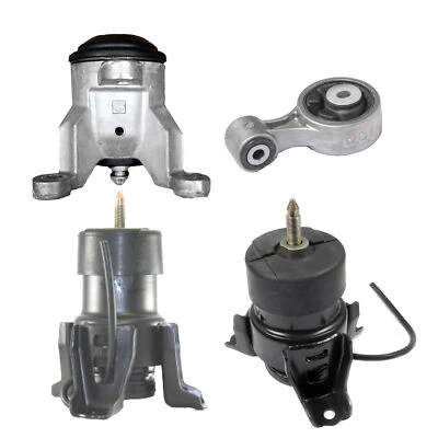 Juego de 4 piezas de montaje de motor para Nissan 2007-2012 Altima 2009-2014 Máxima 3,5 L Foto 1 de 4