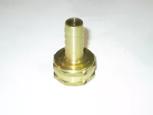 Tubo 1/2 ID Barba a 3/4" Tubo da giardino donna GHT Tubo Montaggio Fine Acqua NUOVO USA - Foto 1 di 2