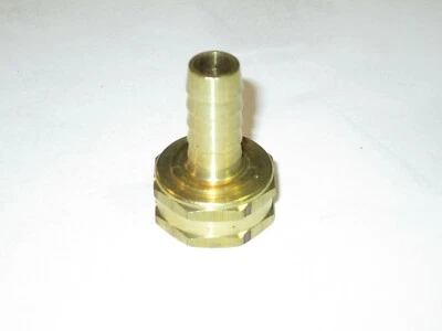 LAKESHORE FITTING 1/2 Hose ID Barb to 3/4" Female Garden Hose GHT Hose End Fitting Water NEW USA