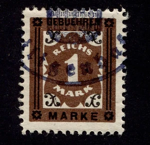 1 Reichs Mark francobollo da tassa Fiscal Revenue stamp - Foto 1 di 2