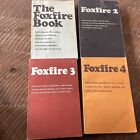 1970s FOXFIRE Book Set-Lot of 4-Vol. 1-2-3-4-Softcover-SURVIVAL-HOMESTEADING
