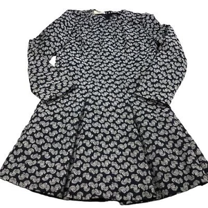 Stella McCartney marineblau Damast Jacquard Swing Kleid Medium/Large - Bild 1 von 8