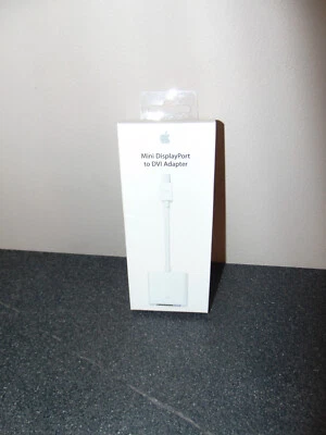 Genuine Apple Mini Display Port to DVI Adaptor A1305 MB570Z/B MacBook Pro/Air A+ - Image 1 of 4