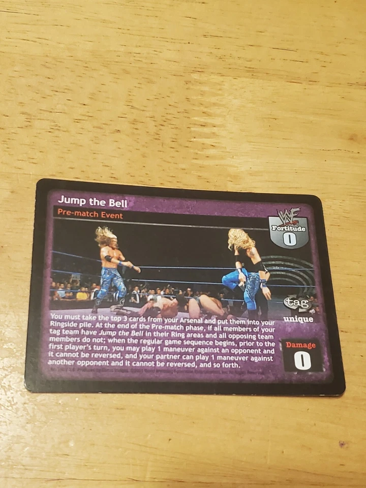 WWE WWF Raw Deal CCG - Jump The Bell - Image 1 of 1