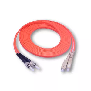 10M Multi-mode Duplex Fiber Optic Cable(62.5/125) SC to ST - Picture 1 of 1
