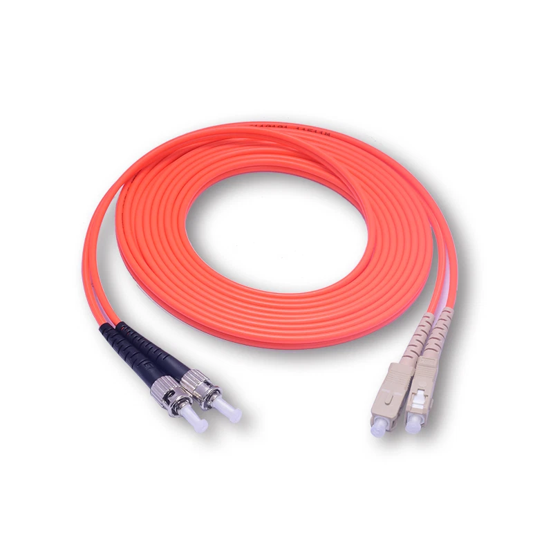 3meters Multi-mode Duplex Fiber Optic Cable(62.5/125)-SC to ST - Image 1 of 1