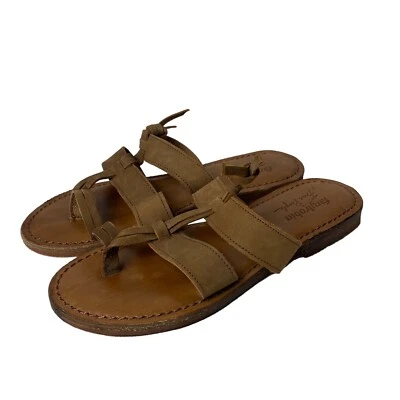 Farylrobin + Free people women’s leather sandals toe loop size 7 - Image 1 of 4