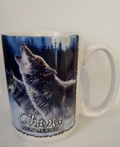 Chama New Mexico Wolves coffee tea cocoa mug by Cuppa - Picture 1 of 6