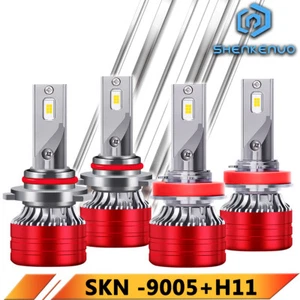 Combo de faros LED 6000 k 2019 para Chevrolet Malibu 2019 2021 4 piezas - Imagen 1 de 11