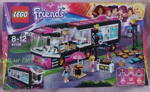 LEGO Friends Pop Star Tour Bus 41106 RETIRED New in Sealed Box - Picture 1 of 24