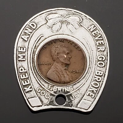 1946 Encased Cent Penny JOHN RAMP INC INDIANAPOLIS  DODGE PACKARD Dealership - Image 1 of 4