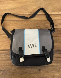 Nintendo Wii Console Messenger Bag Travel Storage Carrying Case ALS Industries - Picture 1 of 6