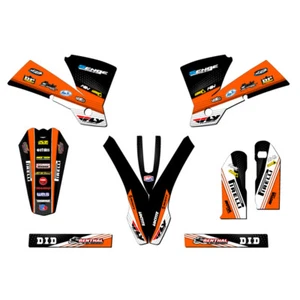 2004 EXC RICOCHET Orange Senge Graphics Kit Compatible with KTM - Foto 1 di 10