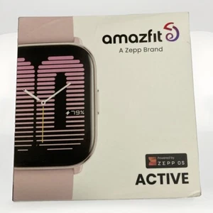 Amazfit Active 42mm Smartwach, Sprachassistent Sprache-zu-Text; GPS Pink - Bild 1 von 7