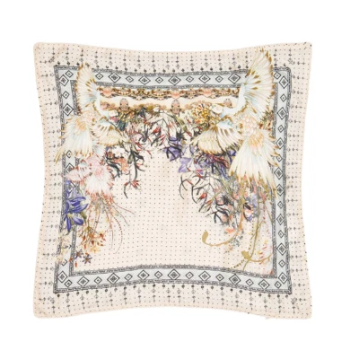 new CAMILLA SILK CRYSTALS KINDRED SKIES LARGE CUSHION KAFTAN layby av - image 1 of 2