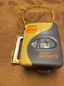 Sony Sports Walkman WM-SXF33 Radio Cassette Tape Player With MDR-W15 Headphones - Picture 1 of 19