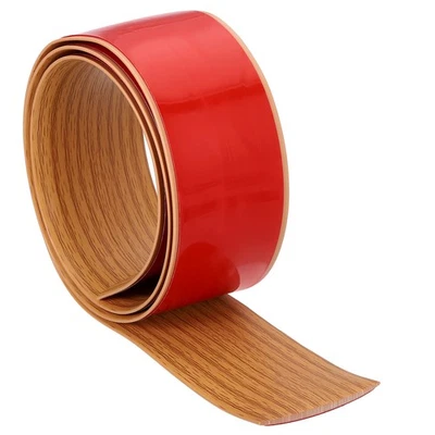 2Inch x 3.28Ft Floor Transition Strip Self-Adhesive Floor Edge Trim, Yellow Oak - Imagem 1 de 4