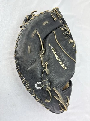 Guante First Baseman de cuero negro Nike Diamond Reality SDR FBF DERECHO Foto 1 de 4