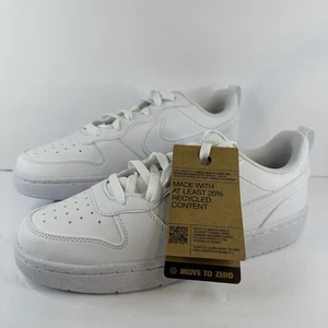 Nike Niños Borough Low Recraft Blanco Moda Zapatilla Talla 7 DV5456 106 - Imagen 1 de 7