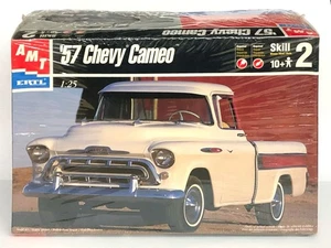 AMT Ertl 6308 1/25 Scale '57 Chevy Cameo Pickup Truck Plastic Model Kit - Picture 1 of 1