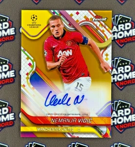 Nemanja Vidic /50 Autograph Topps Auto BA-NV - 2024-25 TOPPS Finest UCC - Picture 1 of 2